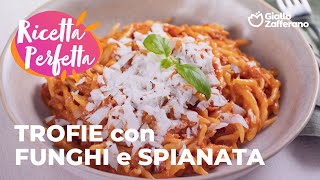 TROFIE con FUNGHI e SPIANATA CALABRESESAPORE RUSTICO🔥🌶️ [upl. by Ariaes]