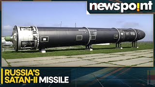 RussiaUkraine war Russias SatanII missile  Worlds deadliest nuclear missile  WION [upl. by Ayote774]