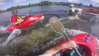 Rapid River Maine Kayaking [upl. by Tankoos114]