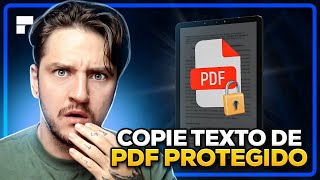 Como COPIAR e EDITAR texto PROTEGIDO de DOCUMENTO PDF  OCR PDFelement [upl. by Imefulo]