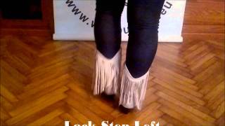 Linedance basic steps Lock Step WB hun [upl. by Refinej]