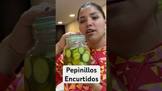 Los mejores pepinillos encurtidos 🥒 pepinillos recetacasera [upl. by Rachelle]