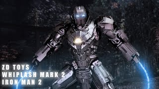 REVIEW  ZD Toys Whiplash Mark 2 from Iron Man 2  中動  中动  Marvel [upl. by Bruis688]