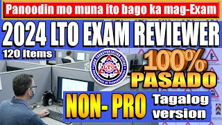 2024 LTO EXAM REVIEWER FOR NON PROFESSIONAL DRIVERS LICENSE [upl. by Richie]