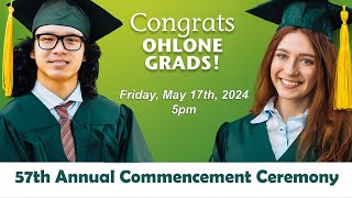 Ohlone College 57th Commencement Ceremony [upl. by Oxford]