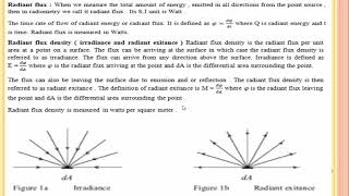 RADIOMETRY [upl. by Ahsikad]