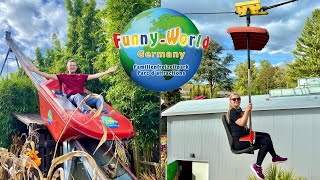 Funny World Germany Vlog October 2023  Self Operated Rides [upl. by Onairam]