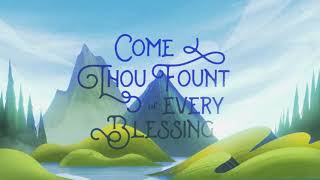 JJ Heller  Come Thou Fount Of Every Blessing Official Lyric Video [upl. by Ostap]