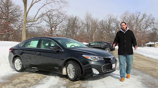 2015 Toyota Avalon Hybrid Review  2015 Toyota Avalon Hybrid Test Drive  Chicago News [upl. by Walls]