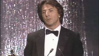 Dustin Hoffman winning Best Actor for quotKramer vs Kramerquot [upl. by Rollie406]