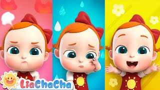 My Feelings Song  Healthy Habit Songs for Kids  LiaChaCha Best Nursery Rhymes amp Baby Songs [upl. by Lyndel]