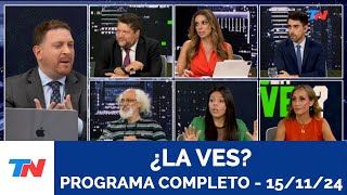 ¿LA VES I Programa Completo  151124 [upl. by Eniruam813]