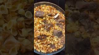 Makarona te skuqura albanianfood subscribe [upl. by Christel957]