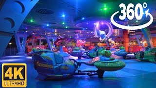 Alien Swirling Saucers at Disneys Hollywood Studios [upl. by Eaneg]