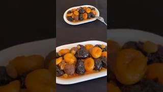 Recette tajine aux pruneaux recette recettefacile viral [upl. by Brigida967]