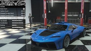 GTA 5  DLC Vehicle Customization  Benefactor Krieger AMG Project ONE and Review [upl. by Notse581]