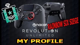 MY NACON REVOLUTION UNLIMITED PRO CONTROLLER PROFILE  Rainbow Six Siege [upl. by Hardunn453]