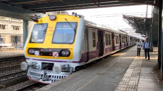 Consecutive Glimpses of Siemens amp Bombardier Marvels at Kandivali Station [upl. by Irollam]