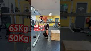 Weighted Dips 65kg x 3 and 50Kg x 5 [upl. by Ahsiekam]