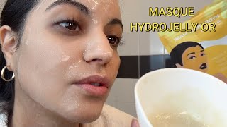 CRASH TEST MASQUE HYDRO GEL DE CHEZ CLEOPATRE BEAUTY POUR UN VISAGE GLOWY ET HYDRATÉ [upl. by Nnyleak]