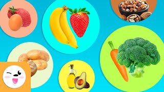 Healthy Eating for Kids  Compilation Video Carbohydrates Proteins Vitamins Mineral Salts Fats [upl. by Celesta]