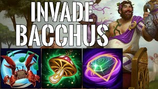 Who Doesnt Miss Invades Bacchus Support Gameplay Smite 2 Conquest [upl. by Phylys627]