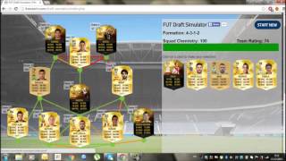 FUTWATCH FIFA 16 FUT DRAFT SIMULATOR [upl. by Elissa639]