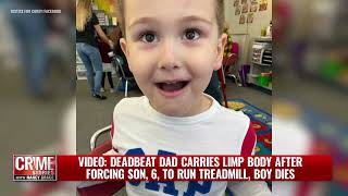 DEADBEAT Dad Chris Gregor Caught on Video Carrying Limp 6YearOld Son Into Hospital [upl. by Zeculon]