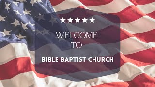 Bible Baptist Church  Sunday AM  121723 [upl. by Vashtee]