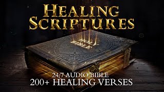 200 HEALING SCRIPTURES For MEDITATION AND SLEEP  Gods Promises  Audio Bible  Bible Verses [upl. by Iek717]