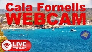 LIVE WEBCAM Paguera Cala Fornells PTZ 4K UHD from Mallorca🇪🇸247 livestream mallorca baleares [upl. by Broek]