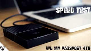 WD My Passport 4TB  Speed Test  Read amp Write speed [upl. by Mateo15]