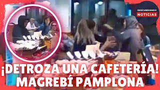 UN JOVEN MAGREBÍ DESTROZA UNA CAFETERÍA DE PAMPLONA POR NO SER ATENDIDO EL PRIMERO [upl. by Campos]