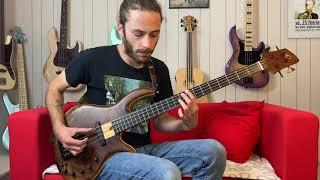 Circles by Post Malone  Solo Bass Cover with tabs [upl. by Iggem]