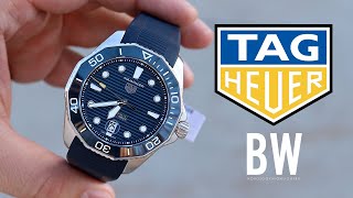 New Tag Heuer Aquaracer 300 Blue Review [upl. by Jeffrey151]