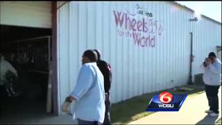 Wheelchairs by Louisiana inmates bring freedom to Cubans in need [upl. by Animahs]