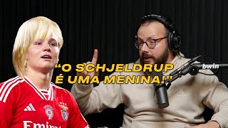 Manuel Insulta um jogodor do Benfica  FALSOS LENTOS [upl. by Nonnaehr949]