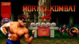 Mortal Kombat 2 Mugen Alberto Blaze Johnny Cage MK2 Walkthrough [upl. by Arakahs]