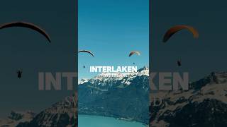 Interlaken Paragliding Funiculars amp Swiss Mountains [upl. by Anaerda]