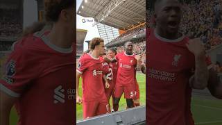 🤩 SCENES Robertson wins it at Wolves TeamPixel LFC Shorts [upl. by Ecirahc]