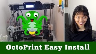 3D Printer Update amp OctoPrint Easy Install with Cura [upl. by Trinl]