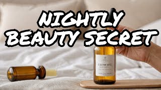 The Magic of Castor Oil Beauty Benefits Before Bedshorts [upl. by Kcirdef]