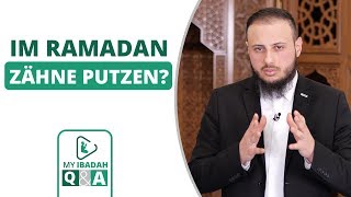 Im Ramadan die Zähne putzen  MyIbadah [upl. by Hobard]