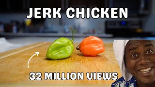 The Most Viral Jerk Chicken Recipe  Testing Recipes [upl. by Atikim]