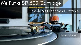 We put a 17500 Cartridge on a 1300 Technics Have a Listen [upl. by Bernadette]