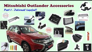 Mitsubishi Outlander Accessories  Part 1 Interior Useful [upl. by Endres666]