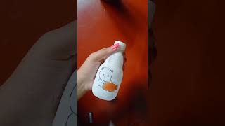 Bottle painting🎨 youtubeshorts painting bottleart vairalshort SwapnaBeradi7rv [upl. by Key802]