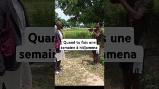 Quand tu fais une semaine à ndjamena comedia viralvideo foryou pourtoi comedy [upl. by Faline]