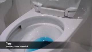 TOTO EcoPower Faucets and Double Cyclone Flush Toilets [upl. by Winshell]