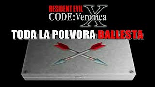 Resident Evil Code Veronica X HD Toda la Pólvora Ballesta [upl. by Eniale]